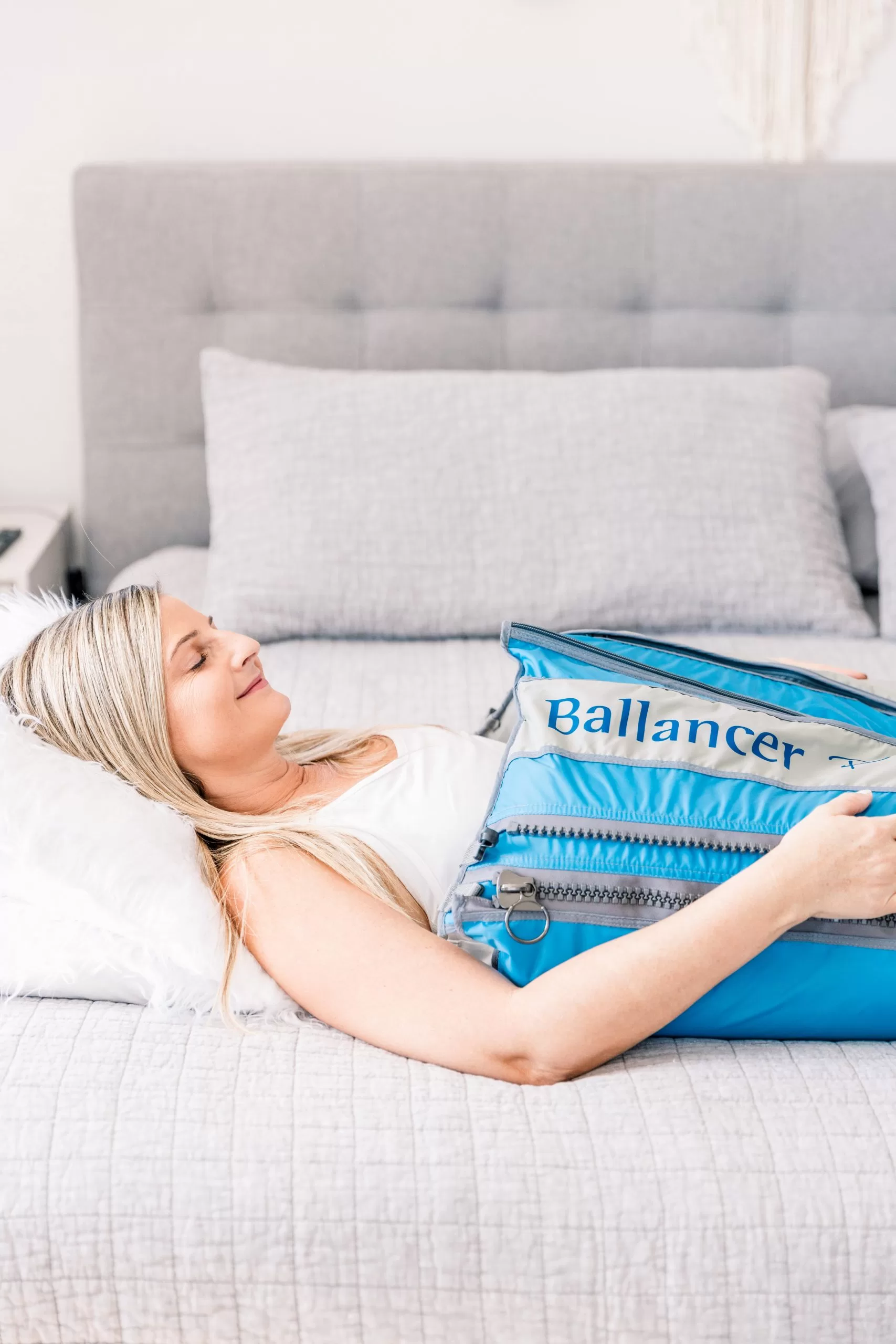 Ballancer Pro lymphatic drainage session in a treatment room